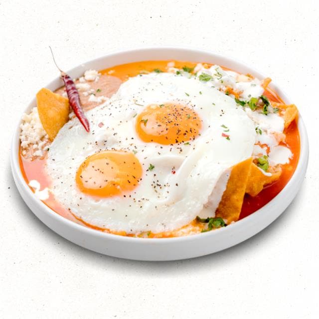 Chilaquiles con Huevo.