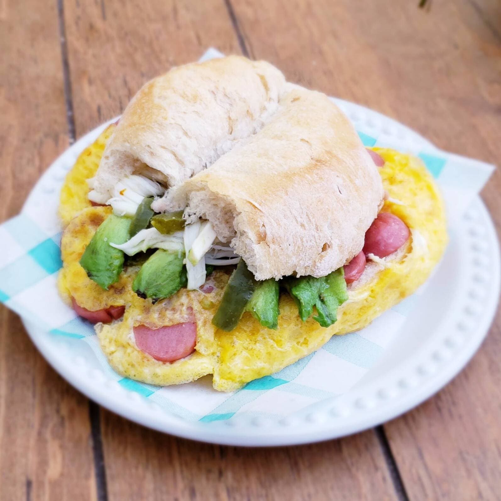 Torta de Huevo Revuelto