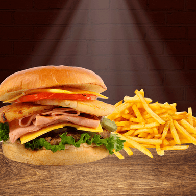 Hamburguesa Hawaiana C