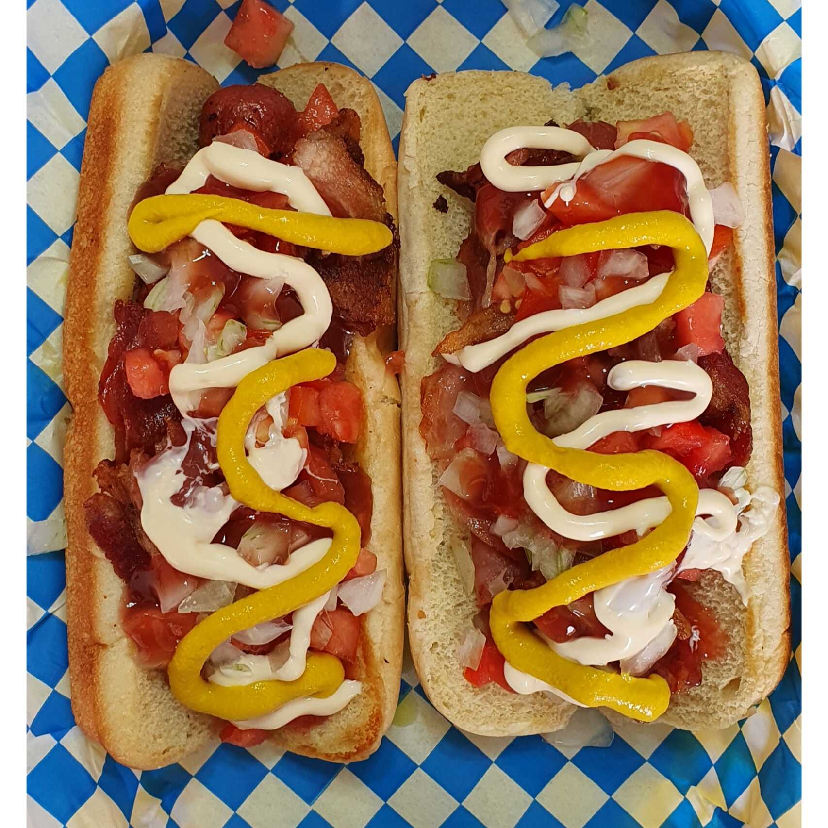 Hot Dog con Tocino