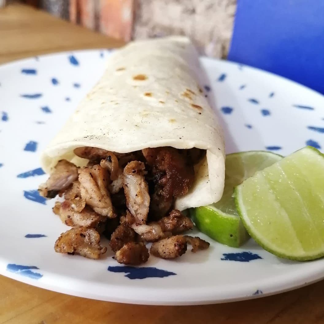 Taco de Harina al Pastor