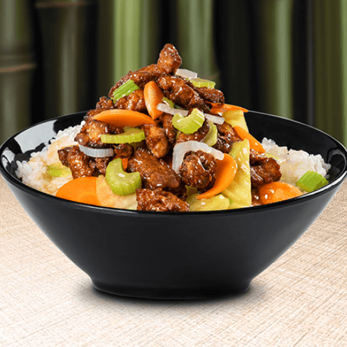 Bowl - Cerdo en Salsa de Ostión con Verduras