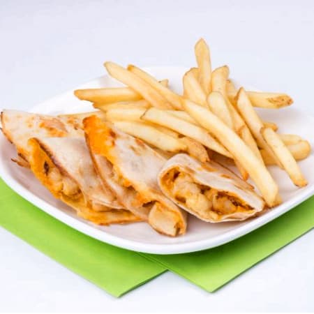 Quesadilla con Papas Fritas