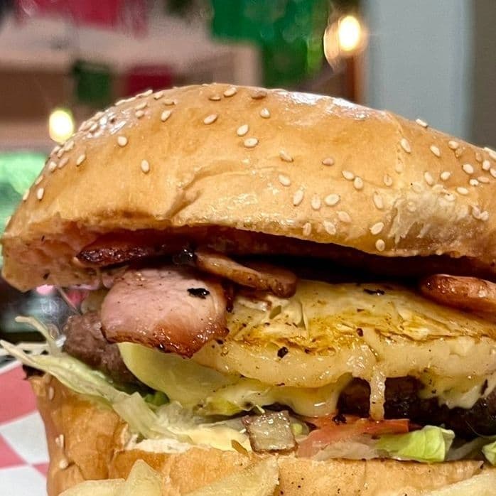 Hamburguesa Caribeña