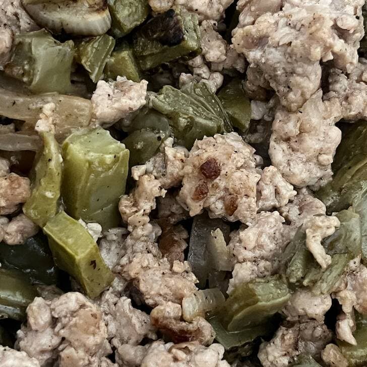 Taco de Bistec con Nopales