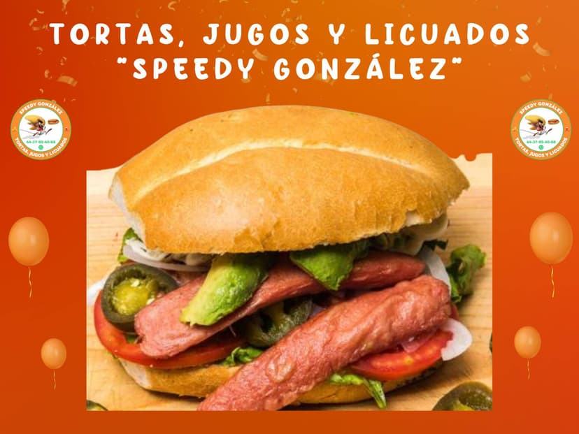 Tortas, Jugos y Licuado Speedy González