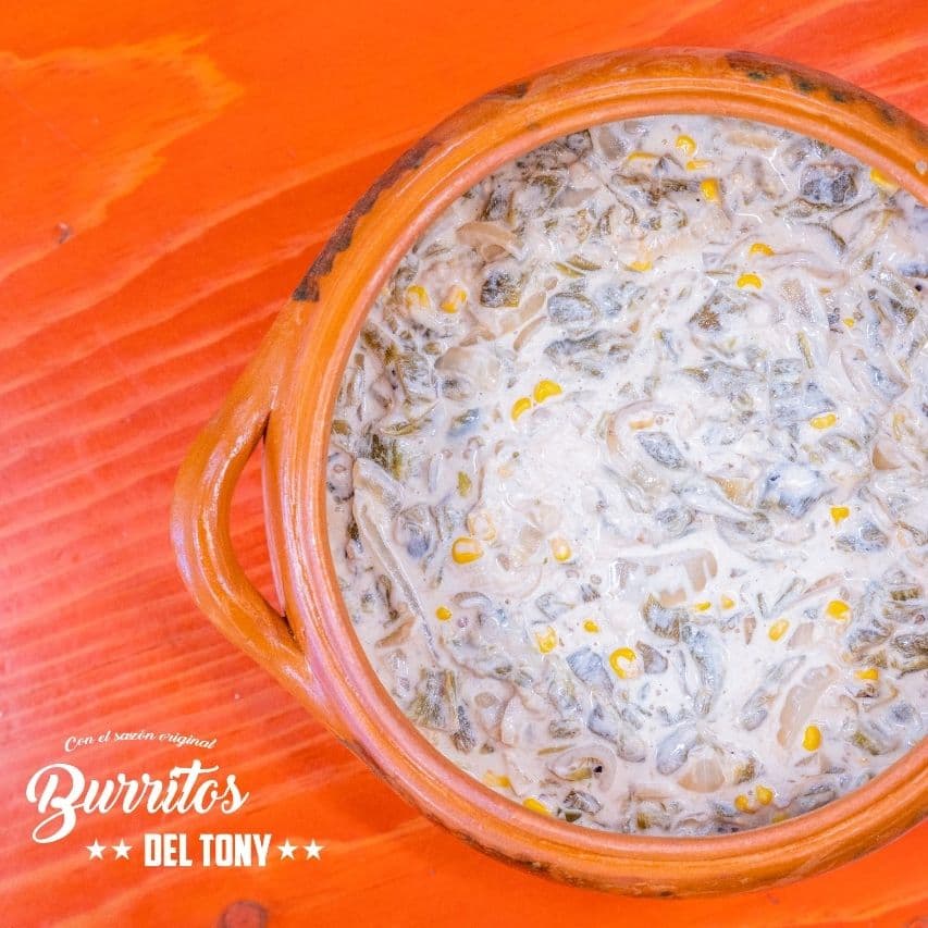 Rajas con Crema