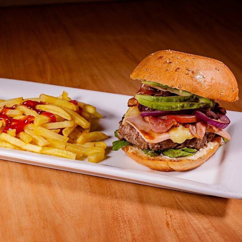Hamburguesa Hawaiana