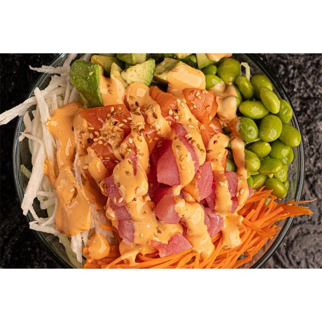 POKE SPICY TUNA SALMON