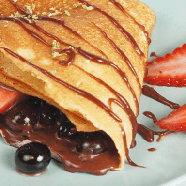 Mega Crepa Con Fruta.