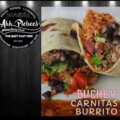 Combo-Burrito de Carnitas con Buche + Soda Pepsi