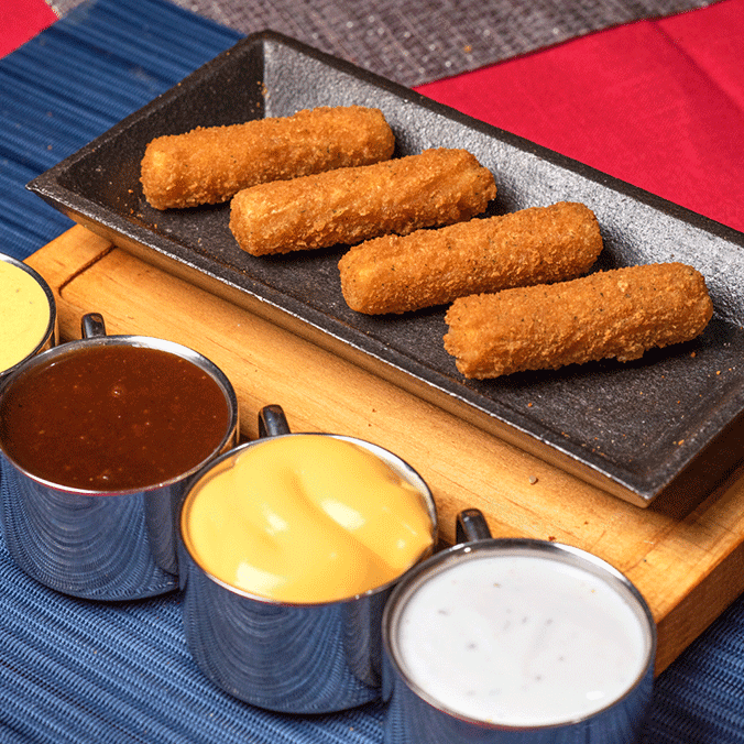 Dedos de queso 4 piezas