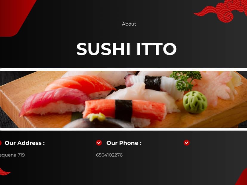 Sushi itto INDEPENDENCIA