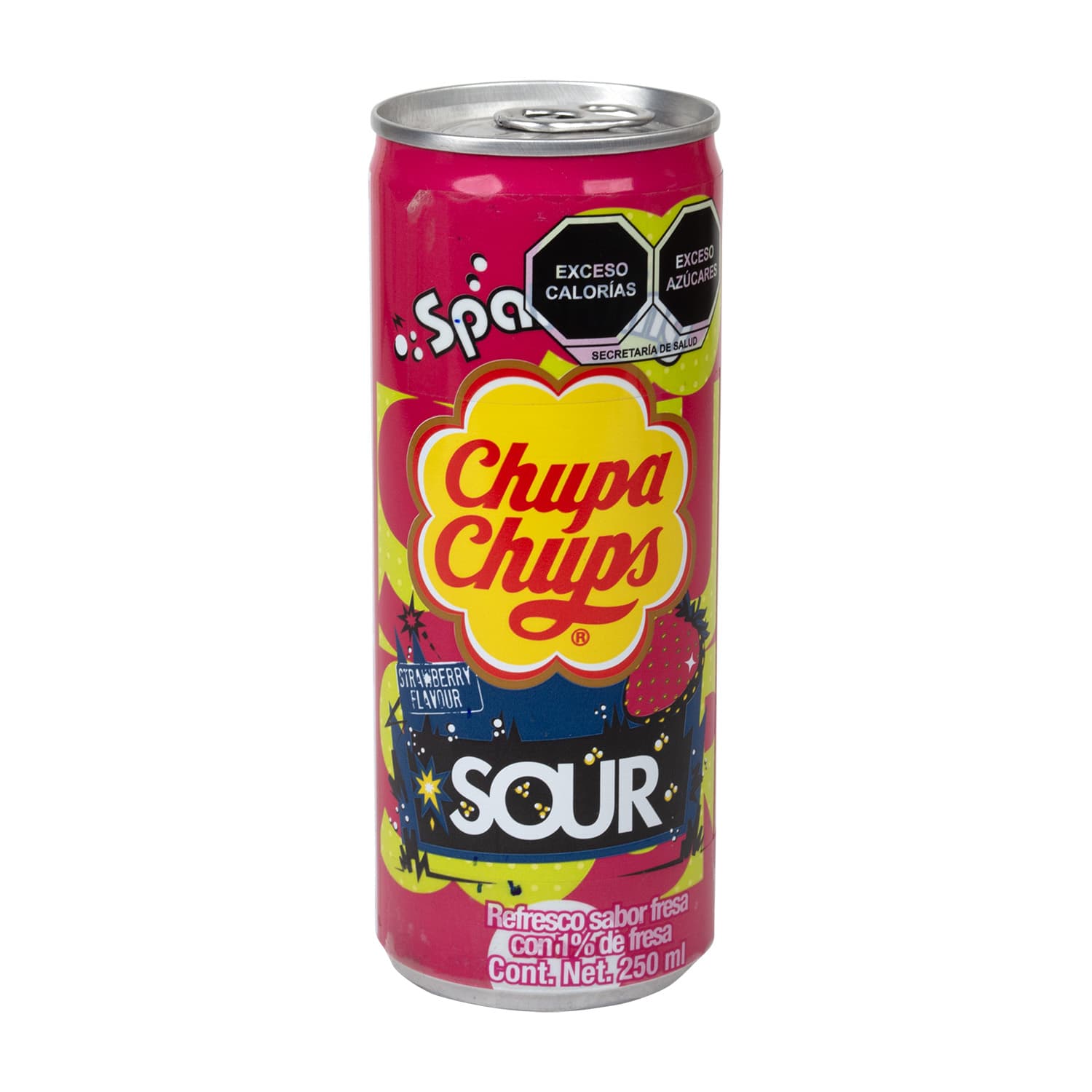 Refresco Fresa Agrio Chup 250 ml - SE-BEB154-11893