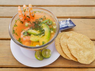 Coctel de Camarón y Pulpo