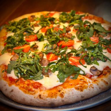 Pizza Provolone y Verduras