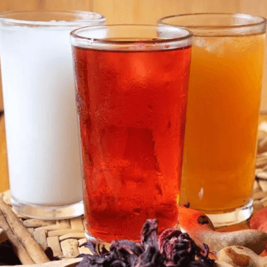 Agua de litro sabor del día
