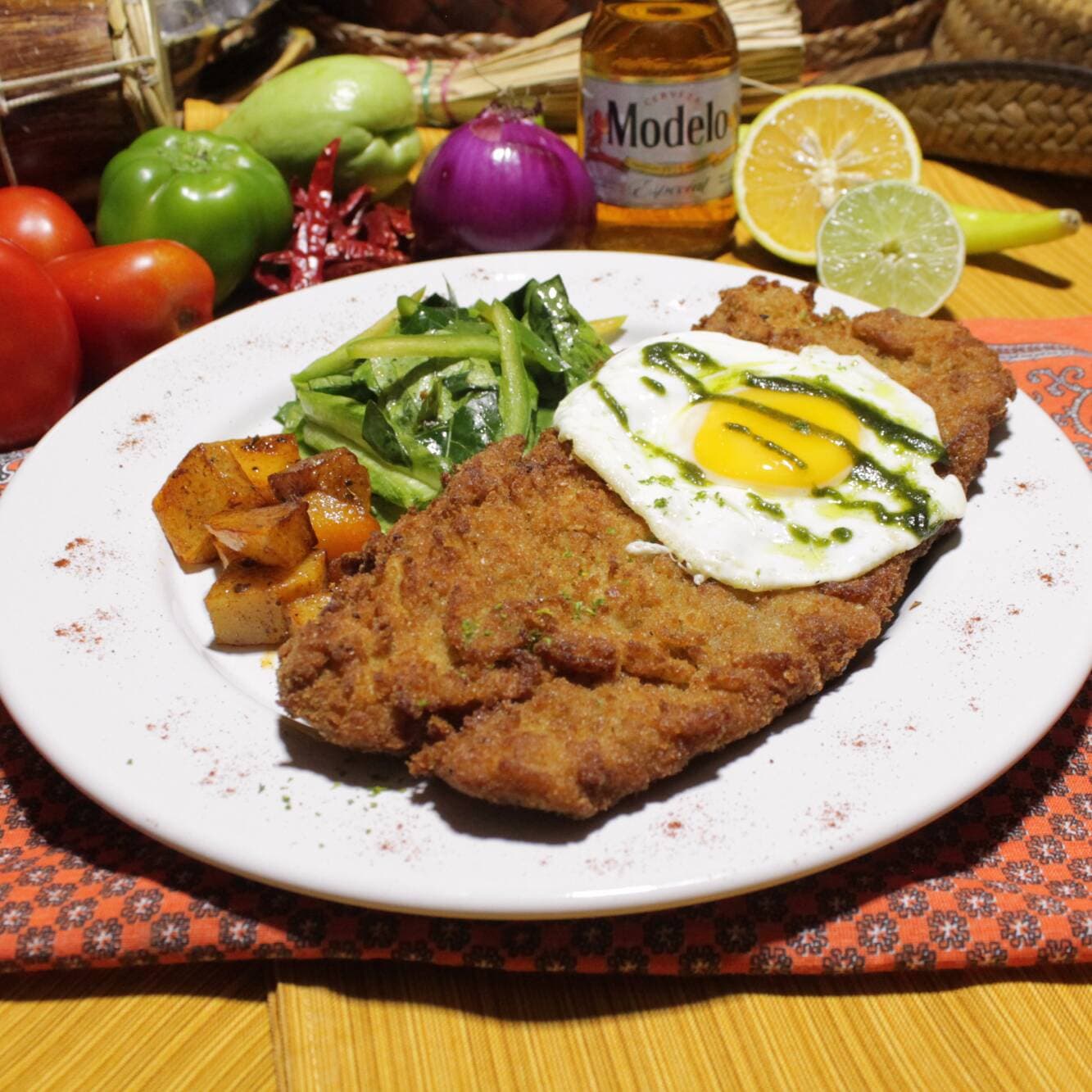 Milanesa Holstein.