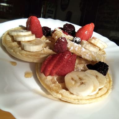 Desayuno De Waffles