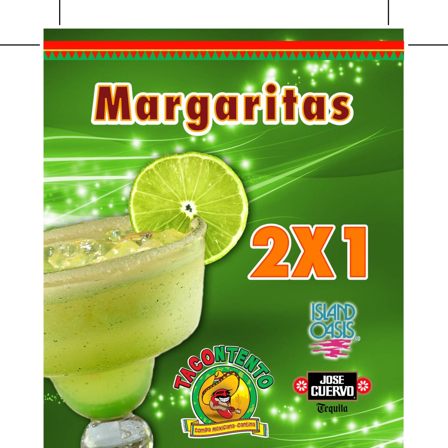 2 X 1  Margarita