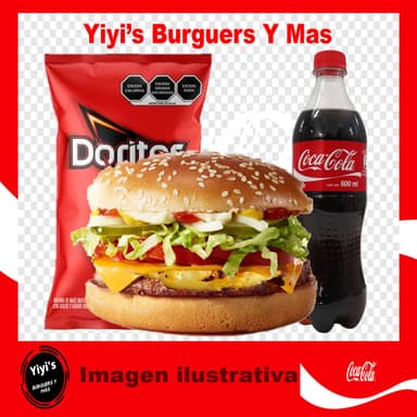 Combo-Yiyi´s Burguers  Personalizado