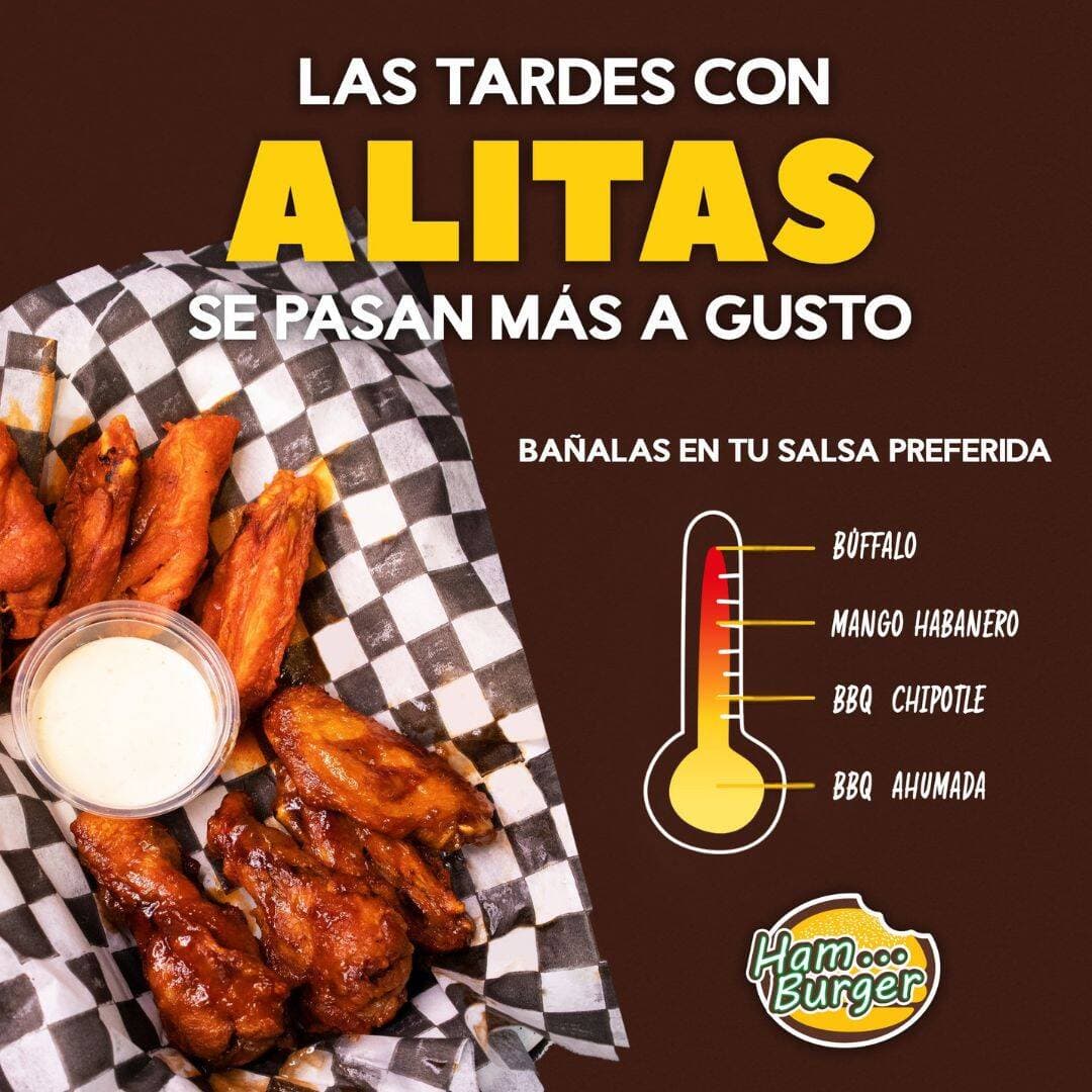 Alitas 8 Unidades
