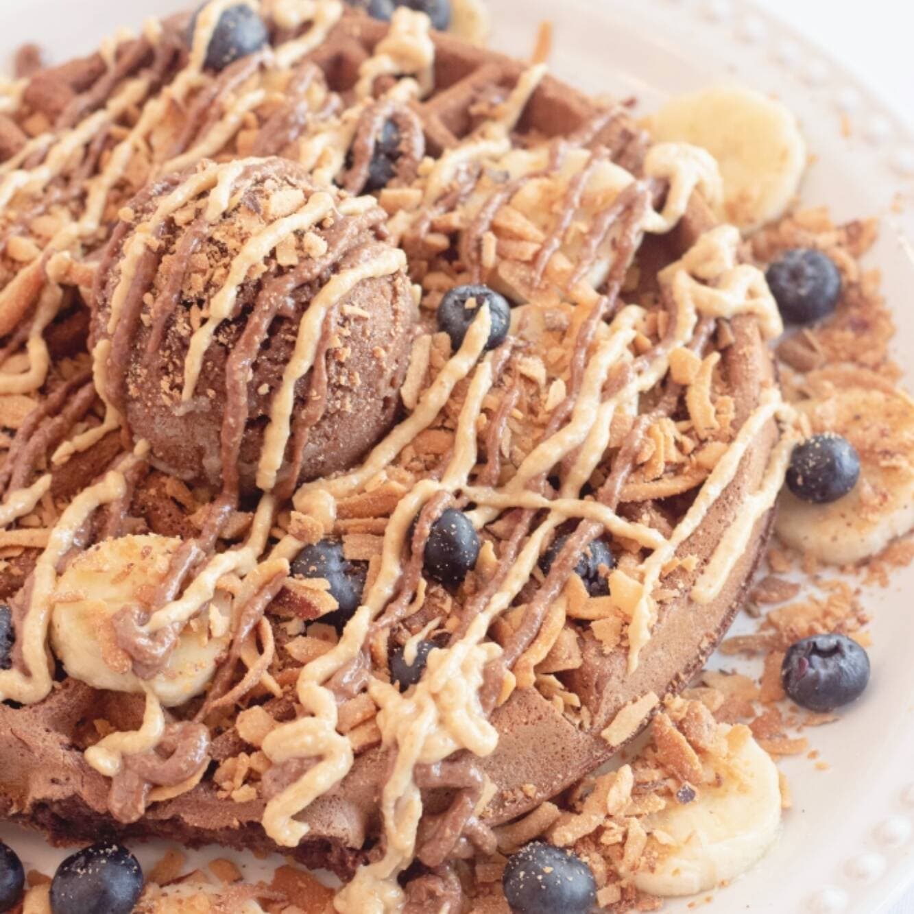 Waffle de Cacao