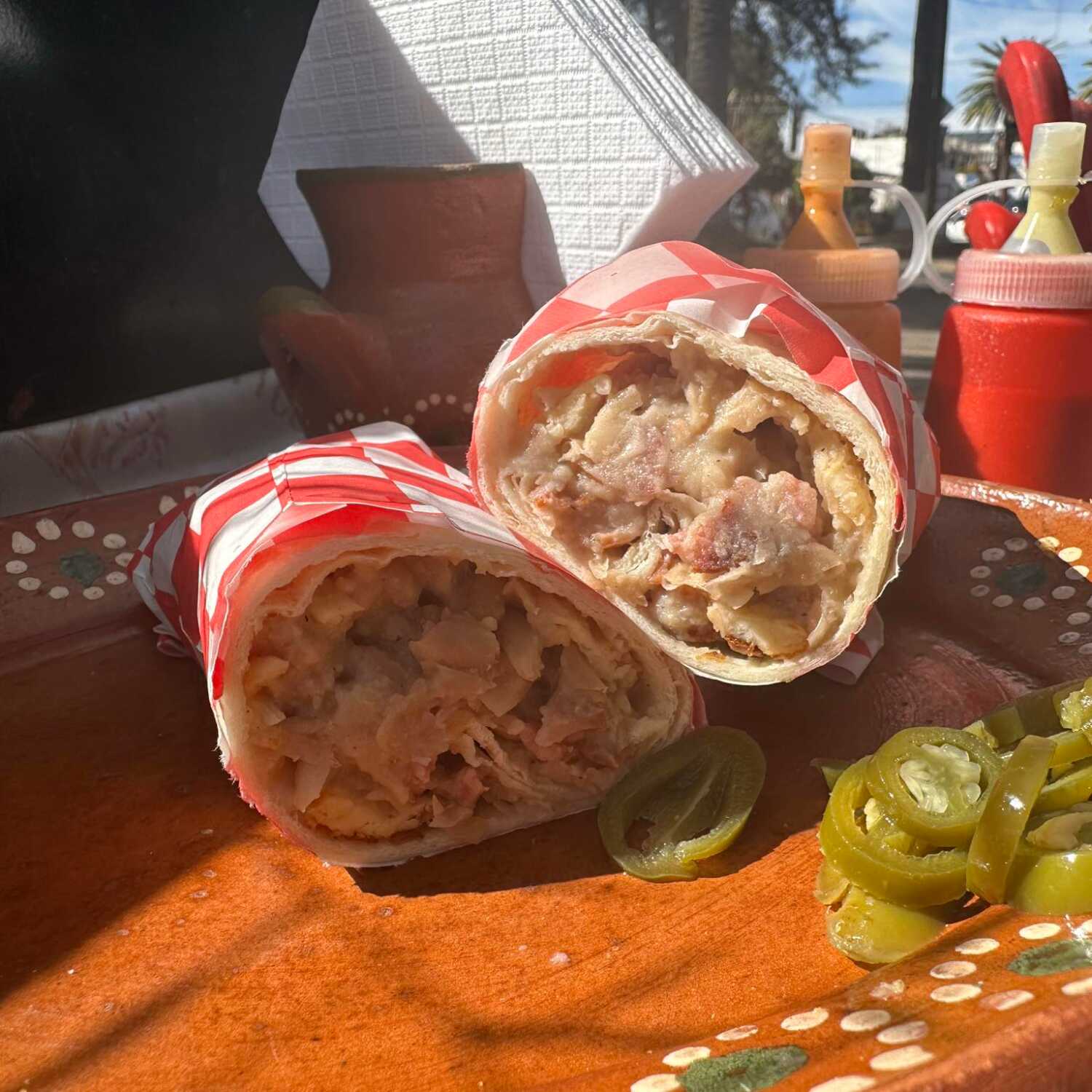 Burrito de Frijoles con Queso