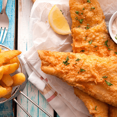 PROMO PESCADO FRITO CON YUCA FRITA