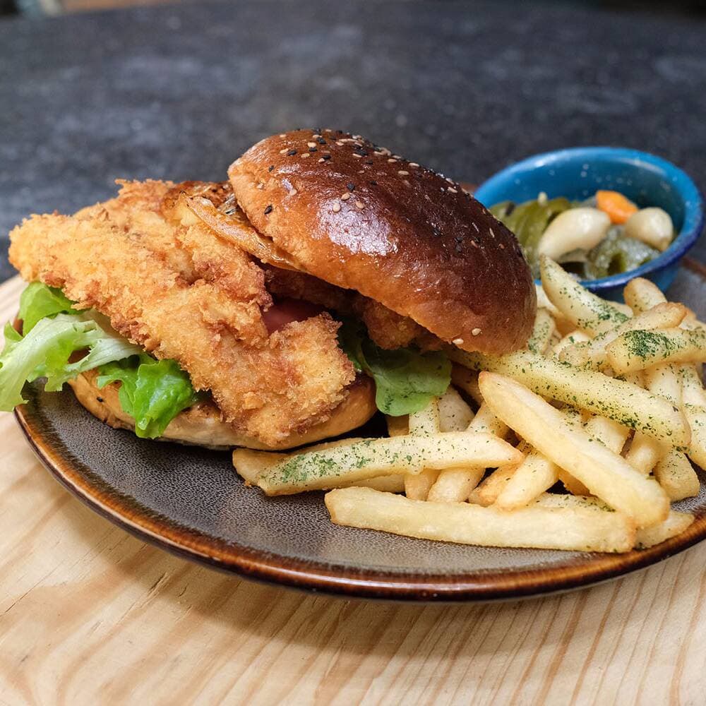Hamburguesa de Pollo Orgánico