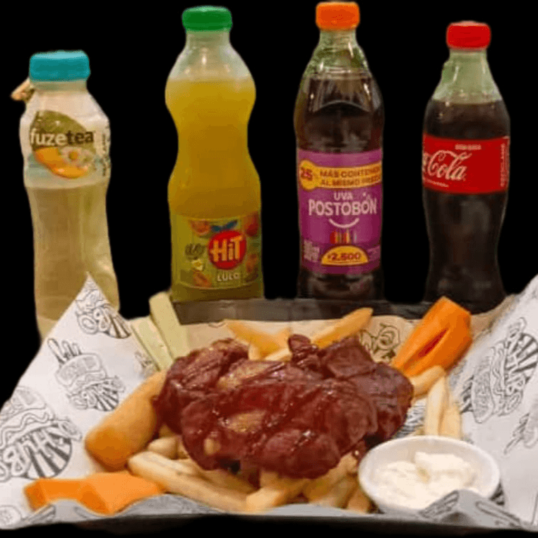 COSTILLAS+BEBIDA