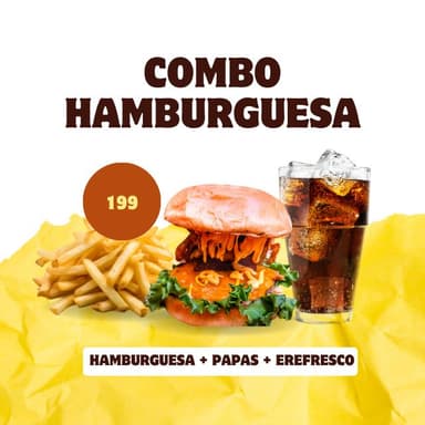 COMBO HAMBURGUESA