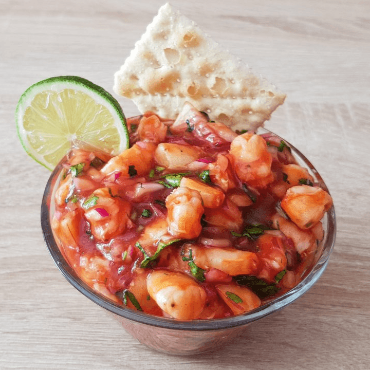 CEVICHE DE CAMARONES GRANDE