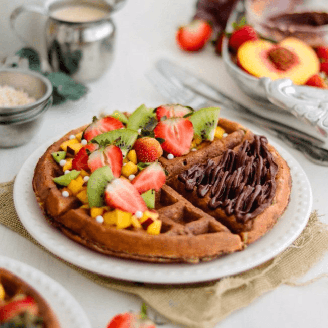 Waffles Veganos