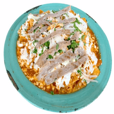 Chilaquiles con Cecina