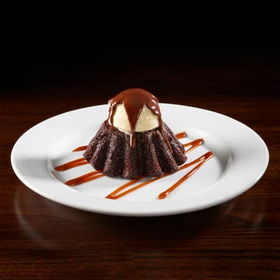 Molten chocolate cake