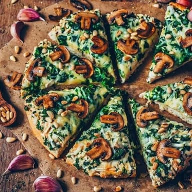 Una Pizza Grande Tropical.