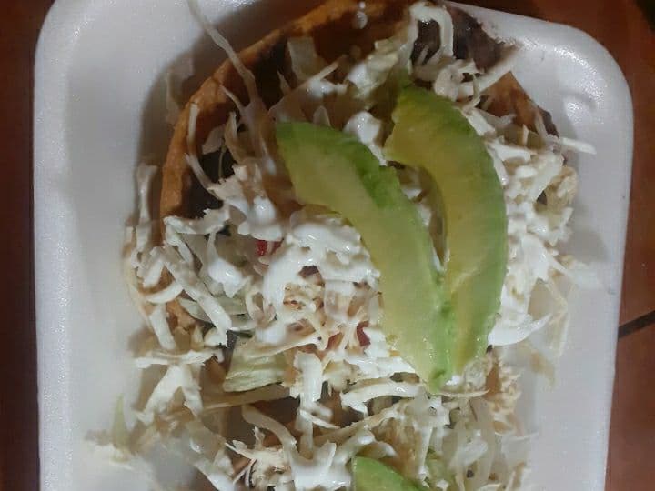 Tostadas de Picadillo