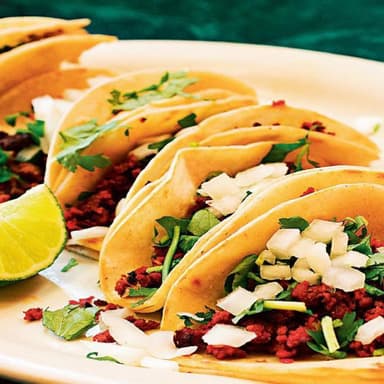 Taco de chorizo