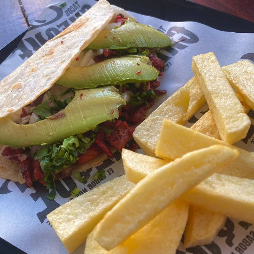 Taco de Harina de Trompo