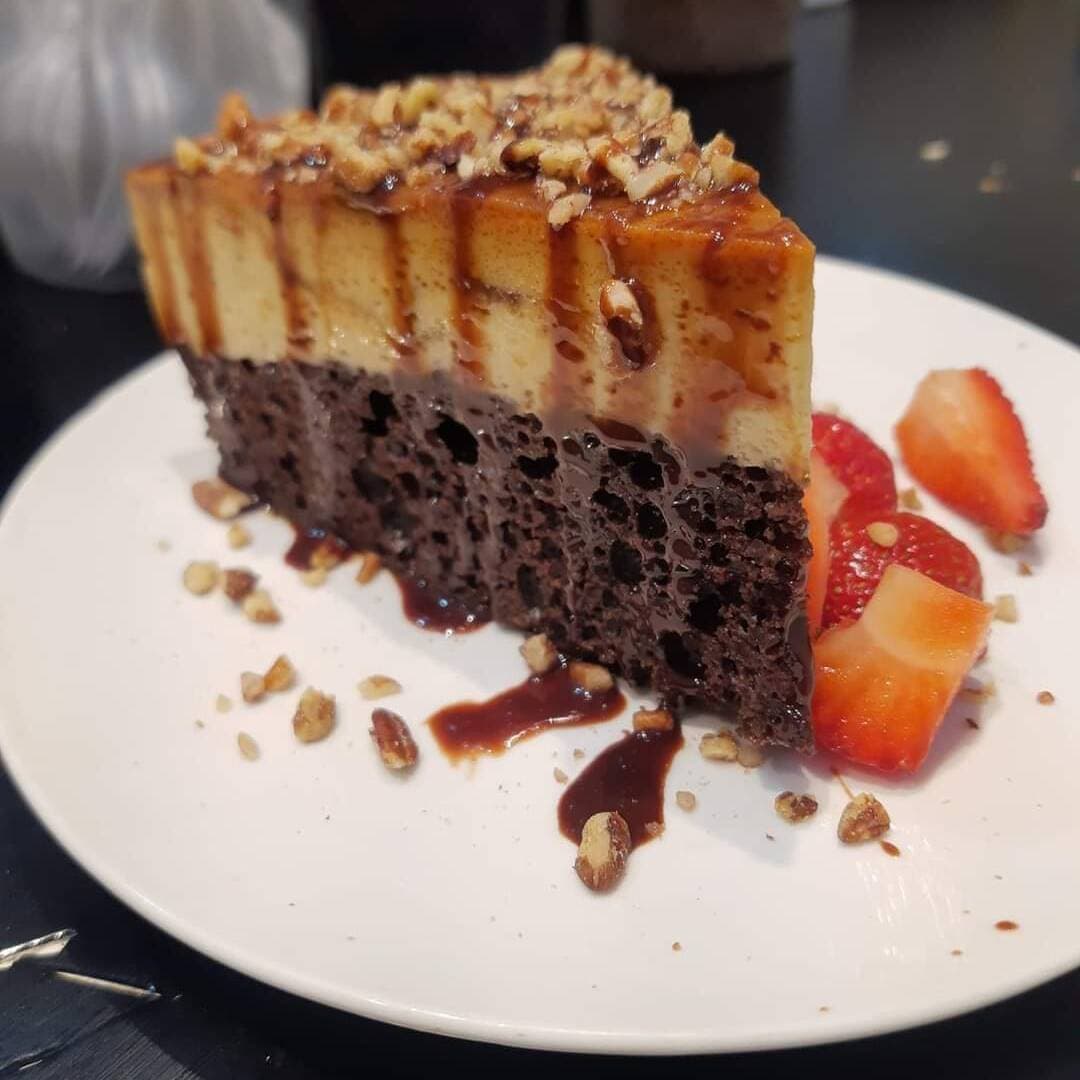 Rebanada de Pastel Imposible