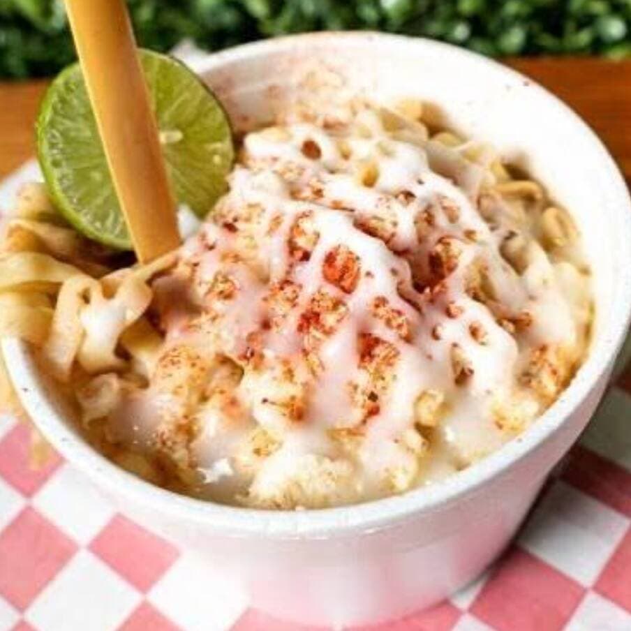 Maruchan con Elote