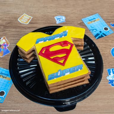 Alfajor Grande con Camiseta de SúperMan