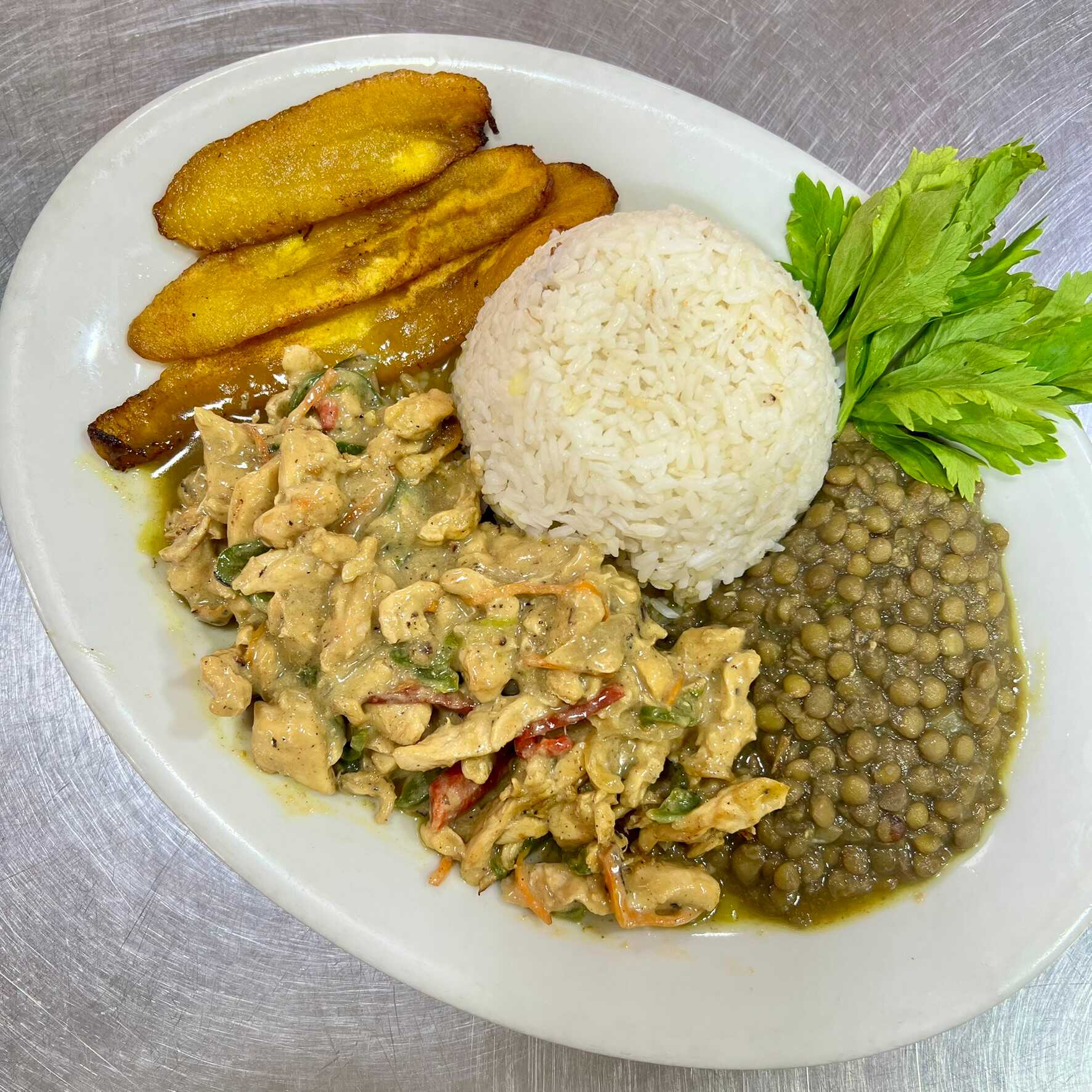 POLLO EN CREMA