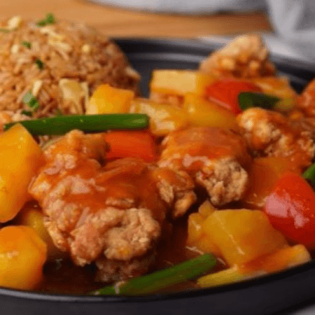 Pollo con Piña a la Carta