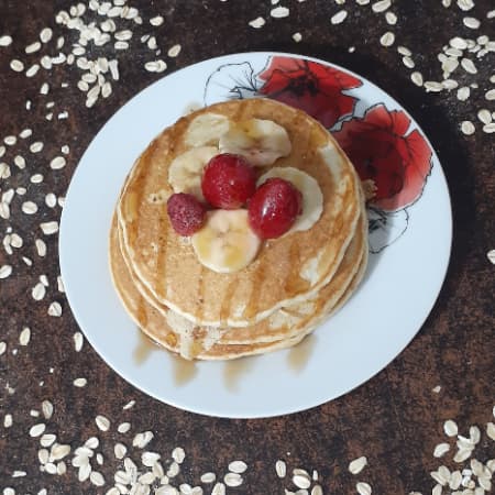 Hot Cakes de Avena Sencillos