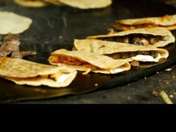 Quesadillas de Maíz.