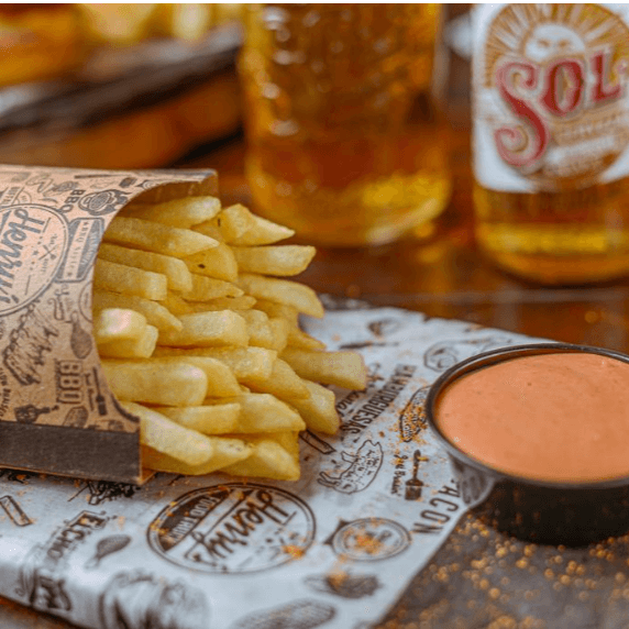 Porción de Cascos de Papas
