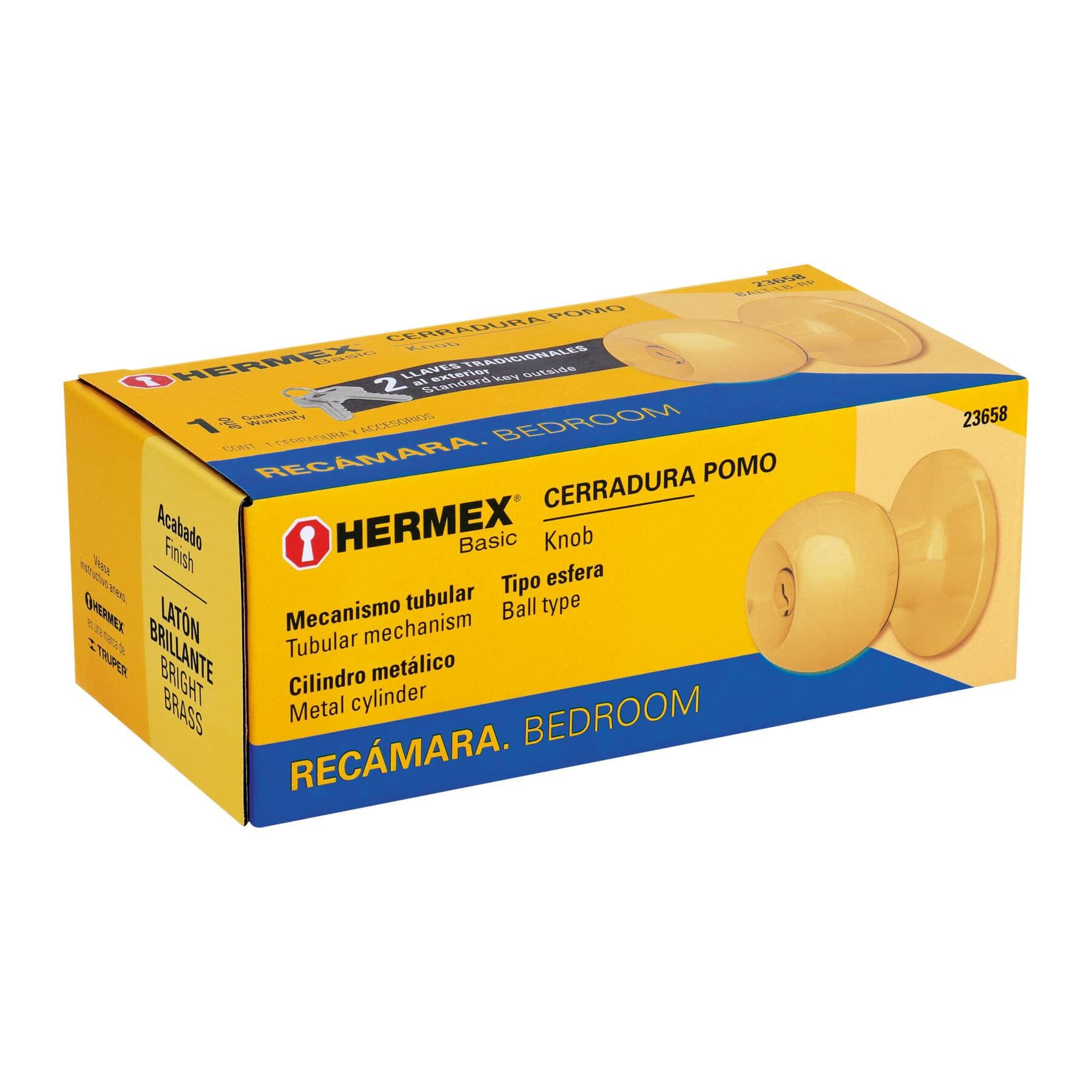 KOVAC CERRADURA RECAMARA BALT-LB-RP 23658 HERMEX