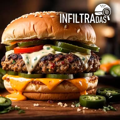 Hamburguesa Operación Explosiva